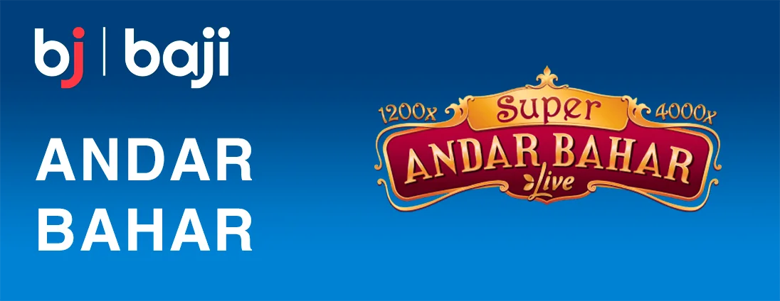 Andar Bahar is a popular Indian and Bangladeshi Board Game you can play with real dealer at Baji Casino