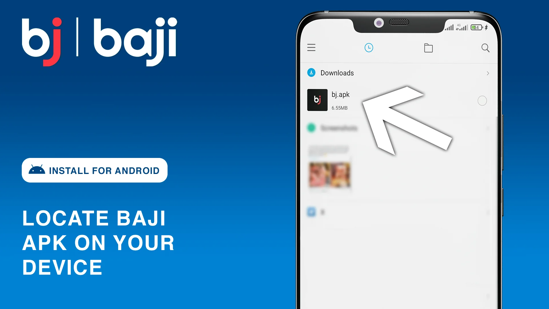 Find Baji APK on your Android Phone