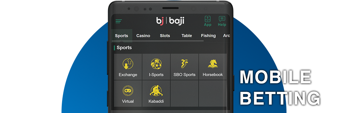 Baji বেটিং মোবাইলেও উপলব্ধ - iOS, Android এবং মোবাইল ওয়েবসাইট৷