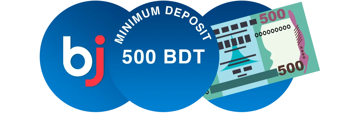 Baji Minimum Deposit is 500 BDT