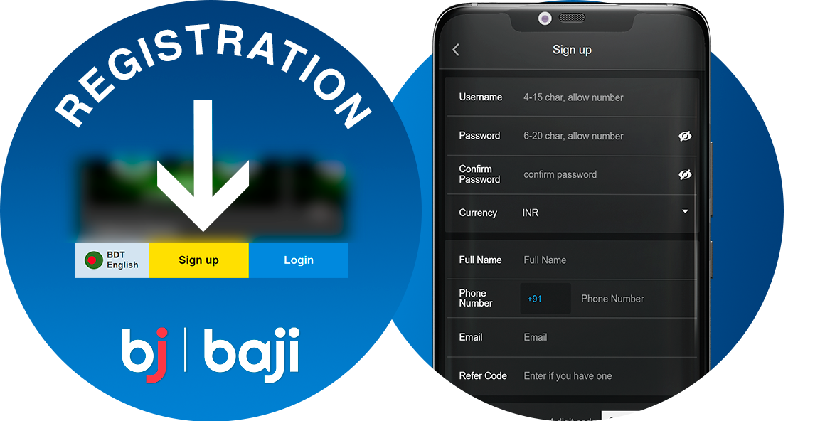 Baji বাংলাদেশ ক্যাসিনো নিবন্ধন