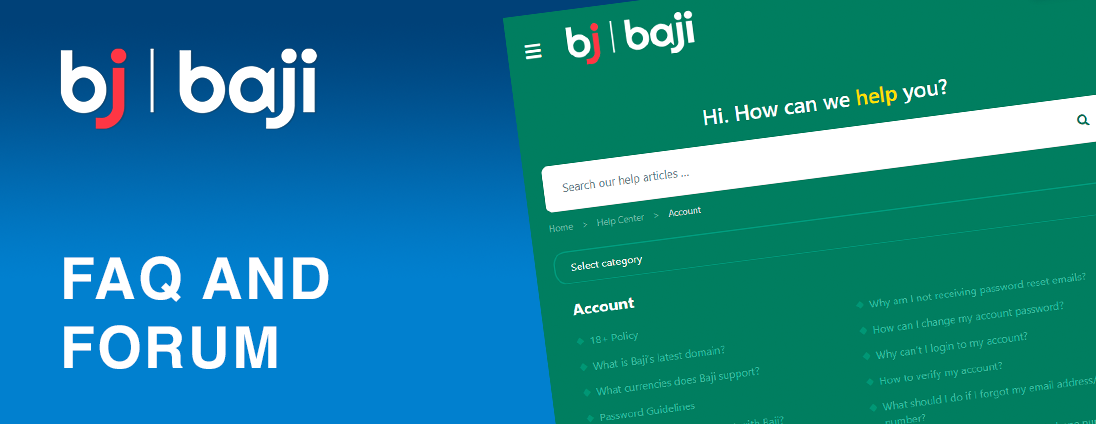 Players can Find Answers on Most Popular Questions at FAQ Section - Baji Bangladesh