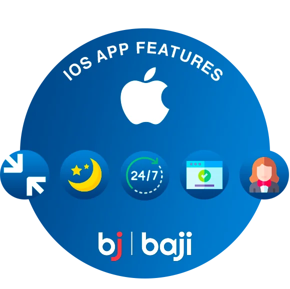 Baji iOS এবং iPhone ব্যবহারকারীদের জন্য প্রচুর বৈশিষ্ট্য অফার করে