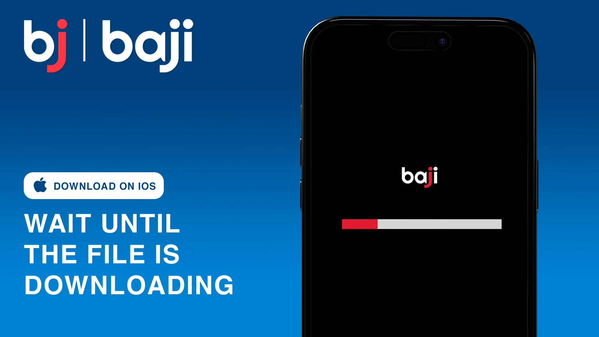 Wait until Baji Casino App for iOS is downloaded