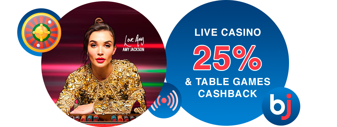 লাইভ ক্যাসিনো এবং টেবিল গেম ক্যাশব্যাক - Baji Bangladesh