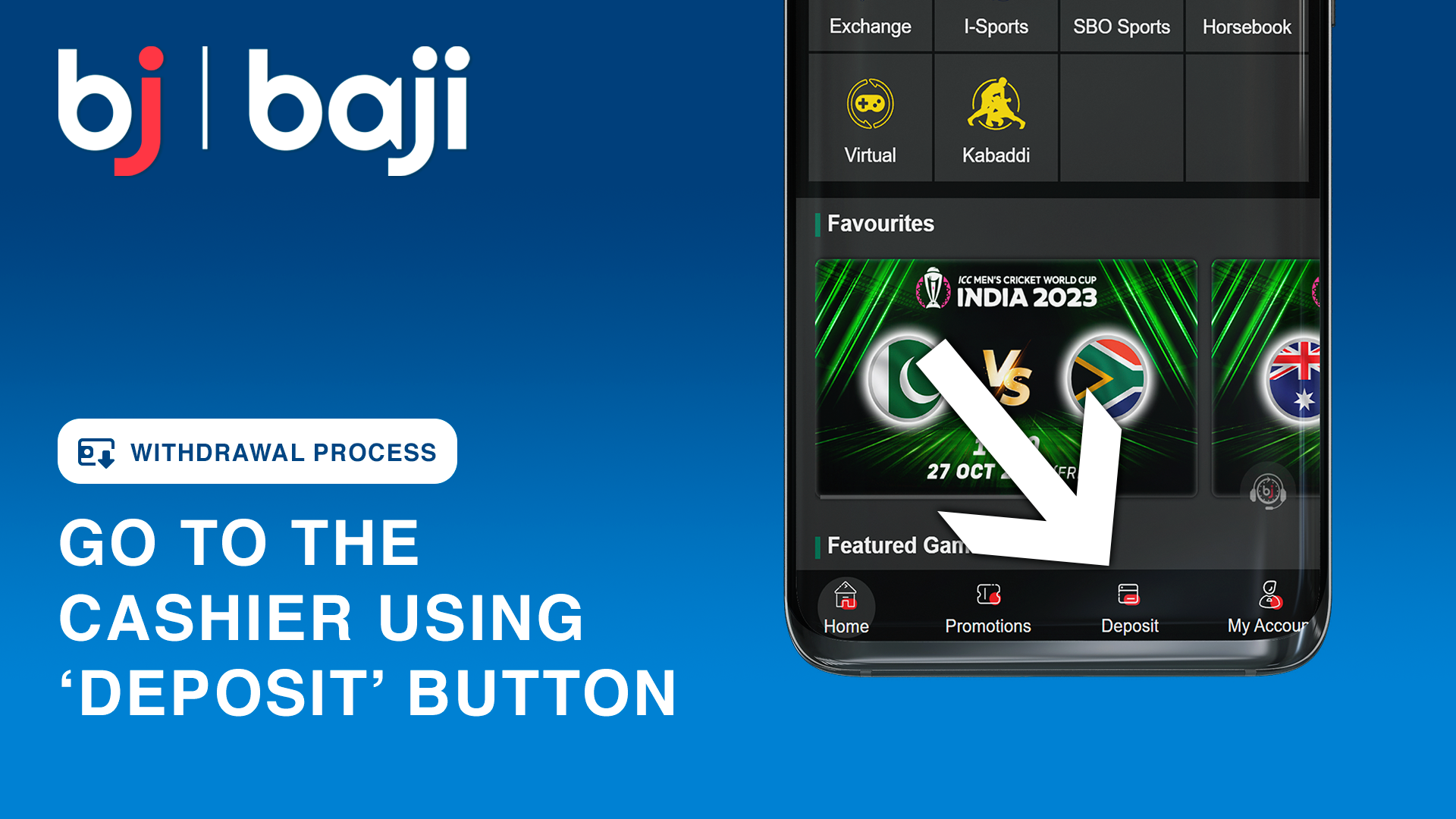 ক্যাশিয়ার বিভাগে যান - Baji Bangladesh