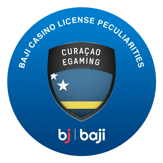 Baji Casino License Peculiarities - Licensed by Curacao