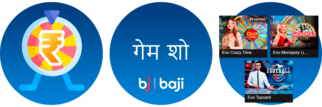 गेम शो टीवी शो के संयोजन में विशेष प्रकार के कैसीनो गेम हैं