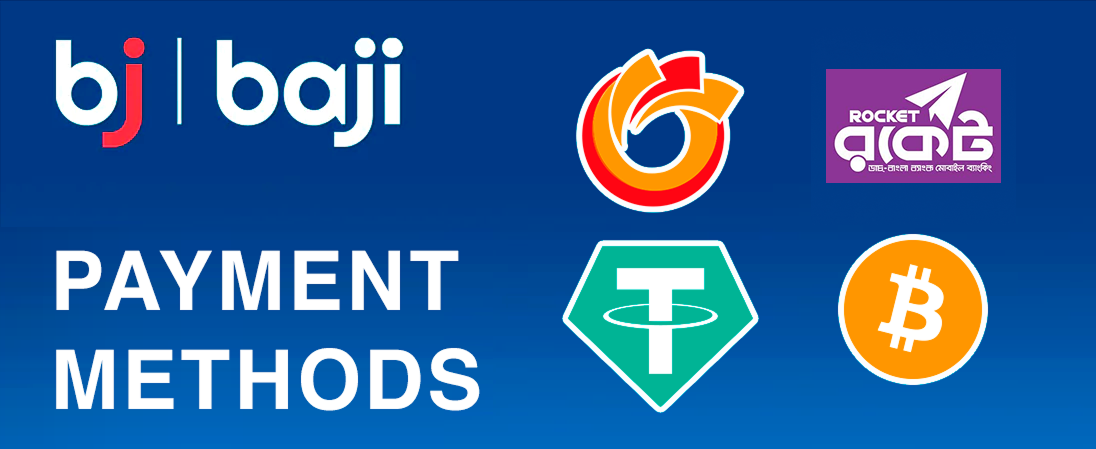 Baji Accepts all popular in Bangladesh payment services